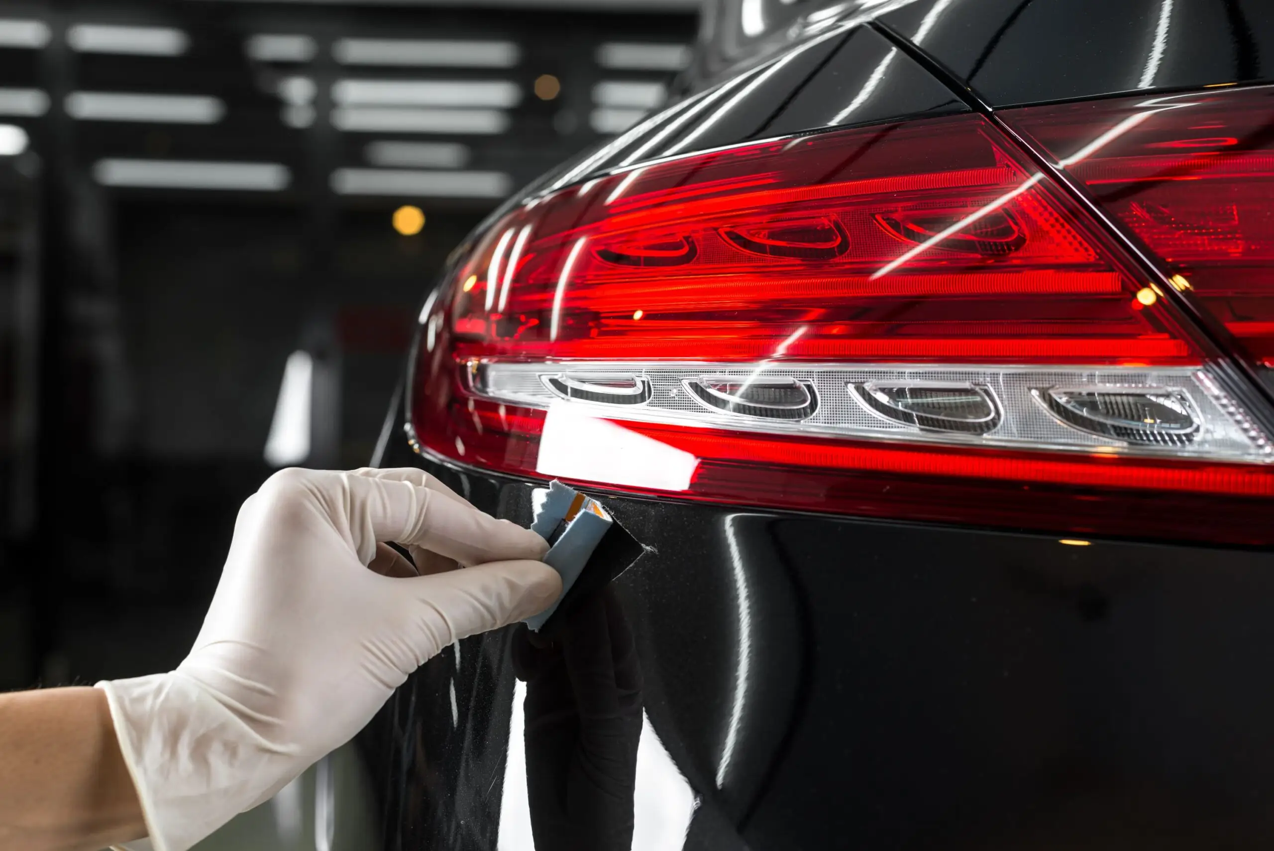 A commercial fleet being cleaned by Medusa Auto Detailing