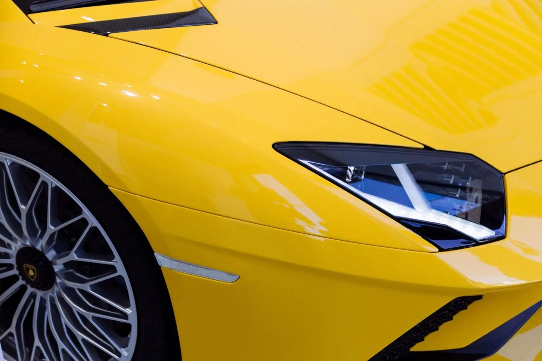 A car being detailed by Medusa Auto Detailing