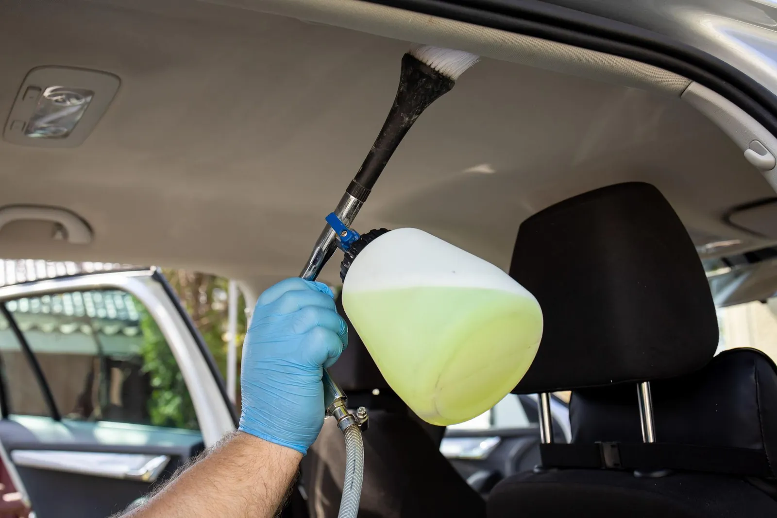 Professional car interior paint removal in London