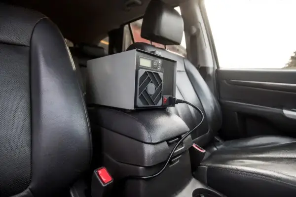 Professional ozone treatment for car interior