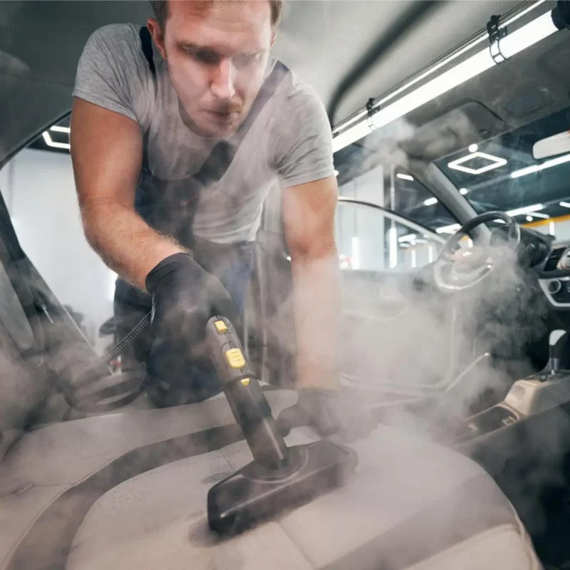 interior car cleaning