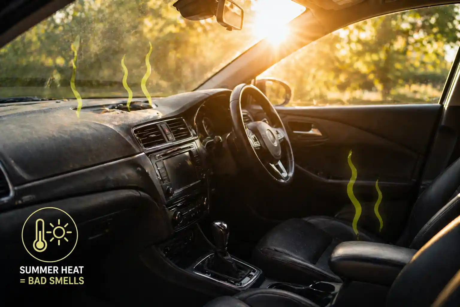 Why Your Car Smells Worse in Summer (And How to Fix It Properly)